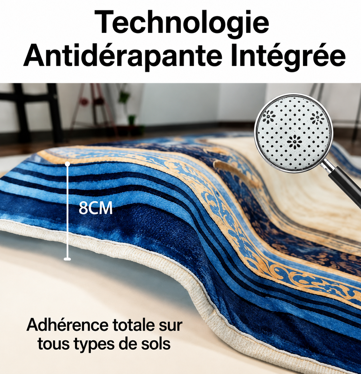 Tapis Sajda Ergonomique – Confort Sujud